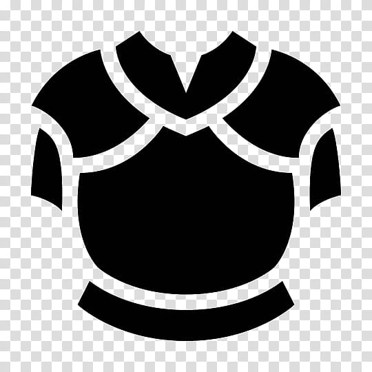 Breastplate Symbol Body Armor Armour Black White Gothic Plate