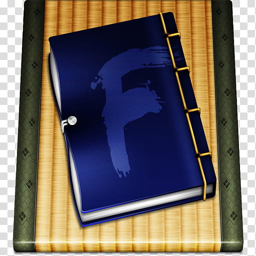 Facebook , blue book transparent background PNG clipart