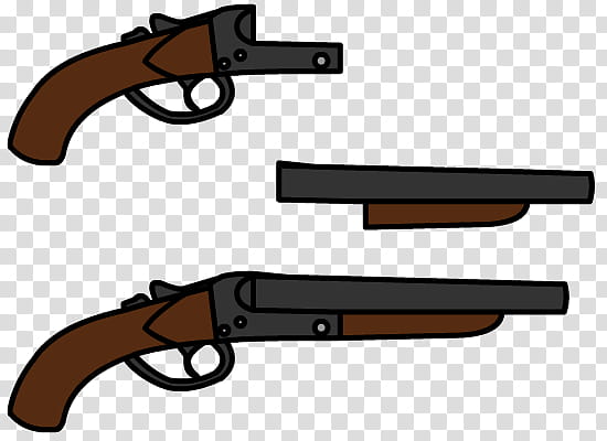 black and brown hunting rifle transparent background PNG clipart