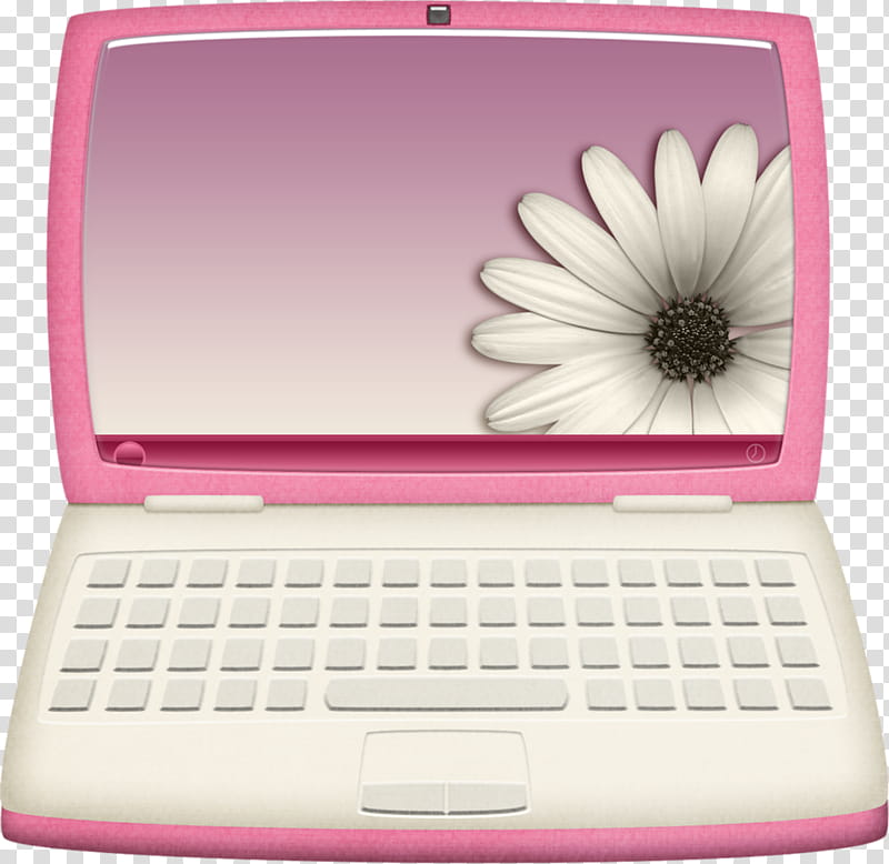 Pink, Laptop, Drawing, Computer, Netbook, Technology, Laptop Part transparent background PNG clipart