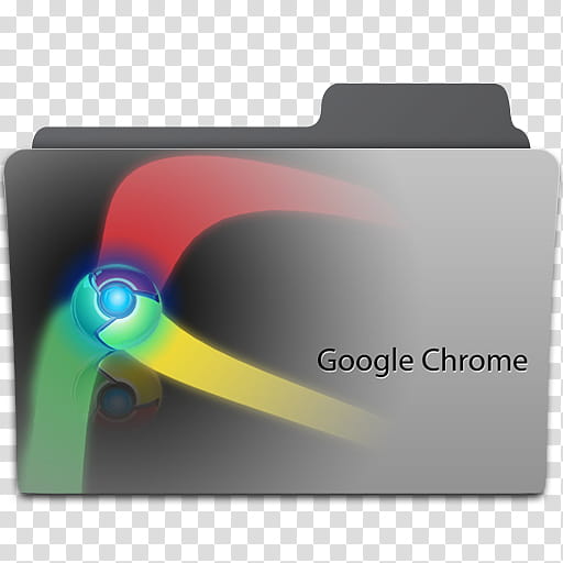 Programm , silver Google Chrome folder icon transparent background PNG clipart