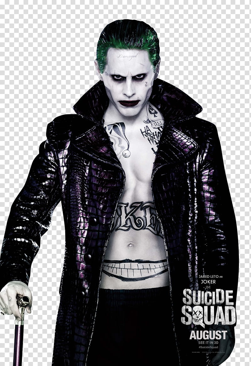 Suicide Squad, Joker from Suicide Squad transparent background PNG clipart