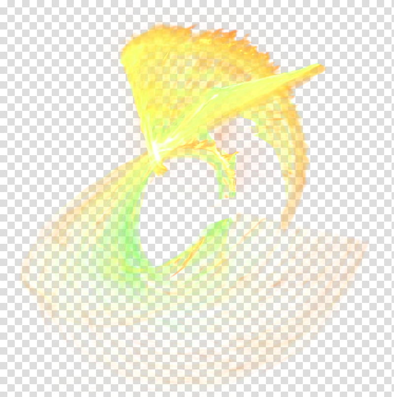 Flames , yellow and green powder transparent background PNG clipart