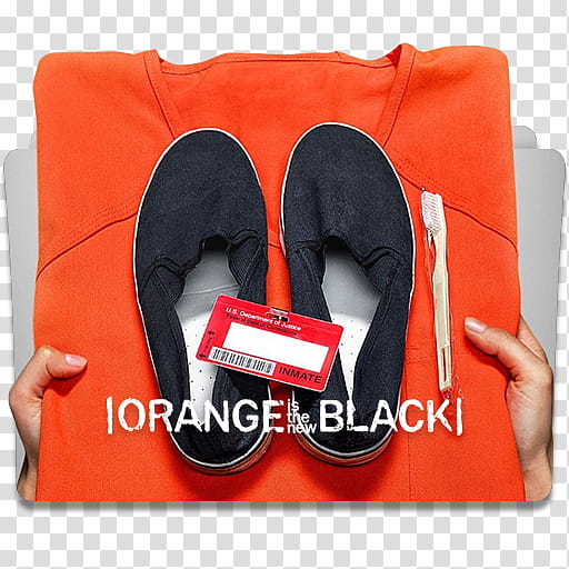 Orange Is the New Black Folder Icon, Orange Is the New Black () transparent background PNG clipart