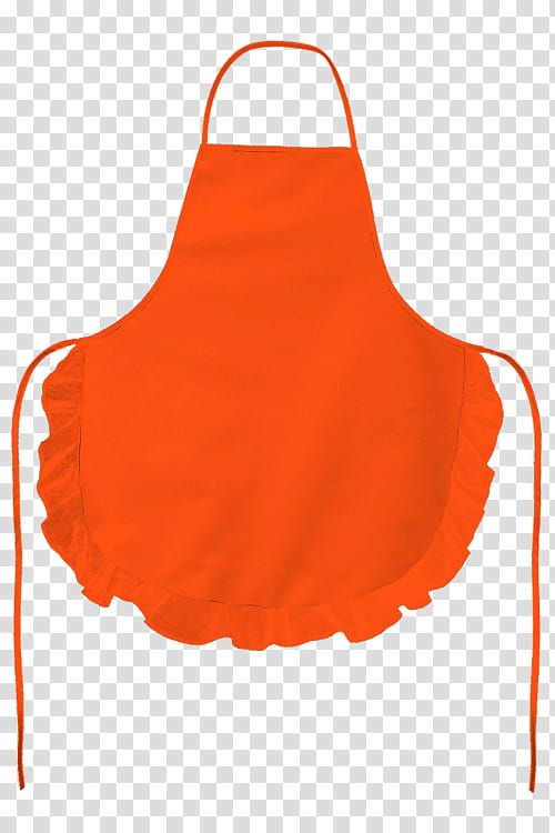 Hat, Clothing, Apron, Ruffle, Uniform, Cap, Handkerchief, Orange transparent background PNG clipart