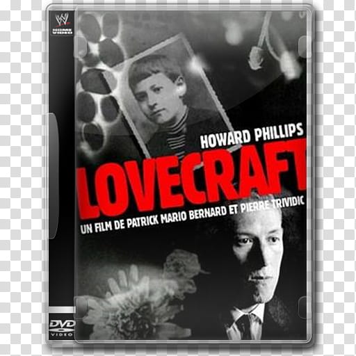 DvD Case Icon Special , Le cas Howard Phillips Lovecraft DvD Case v. transparent background PNG clipart