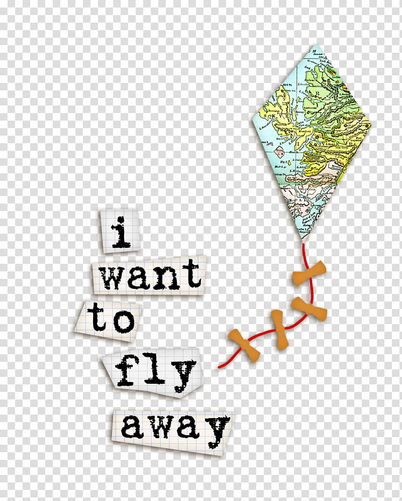 I Want to Fly Away Elements, map transparent background PNG clipart