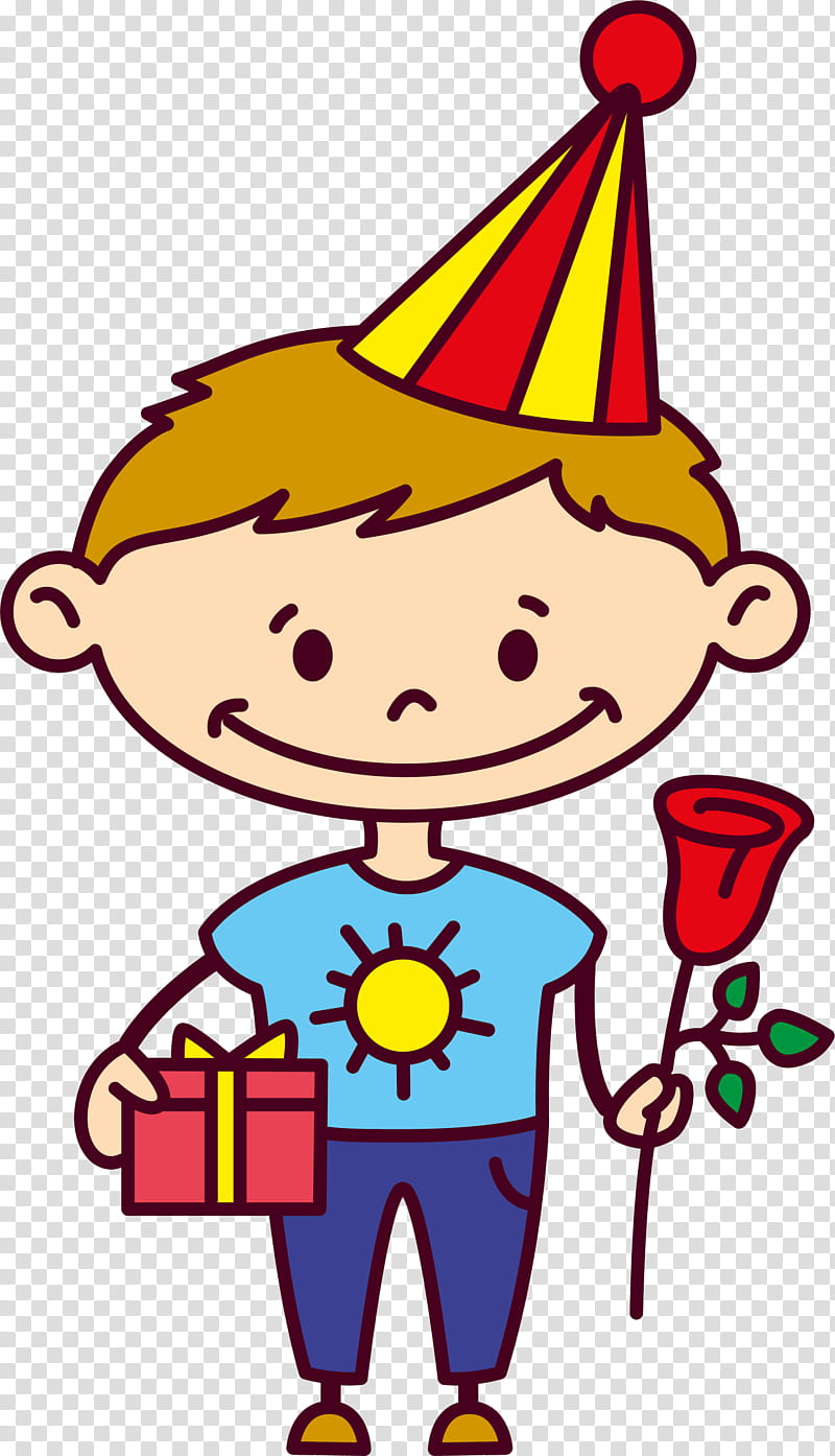 Happy Birthday, Birthday
, Child, Cartoon, Party, Gift, Party Horn, Facial Expression transparent background PNG clipart