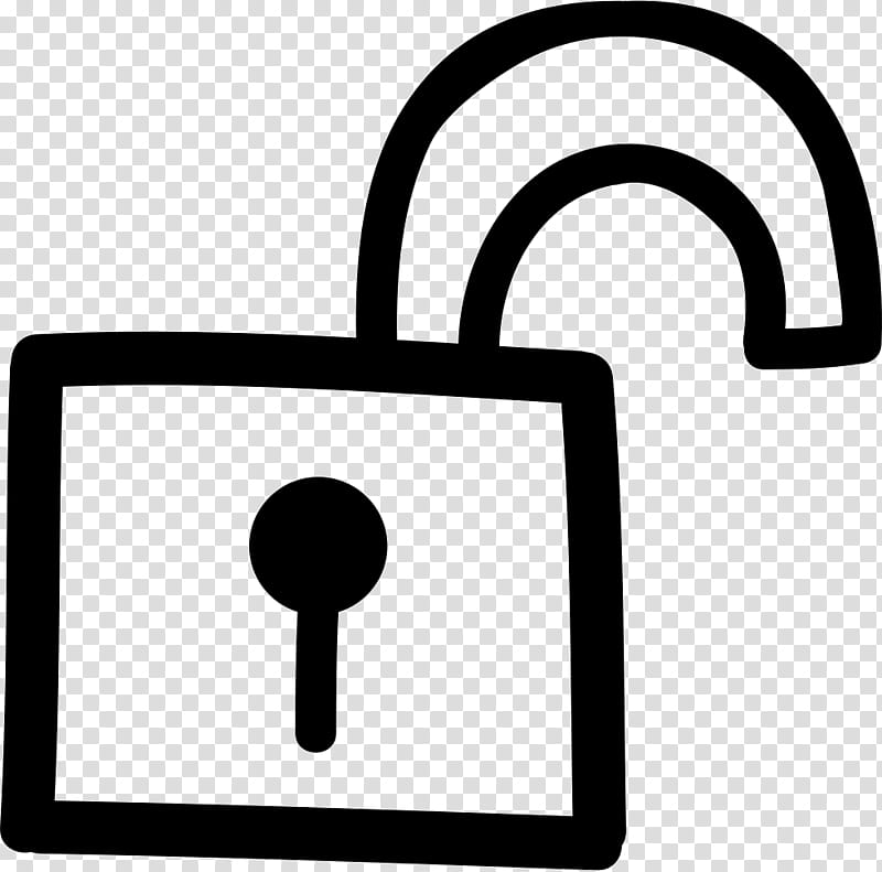 Padlock, Lock And Key, Drawing, Tool, Symbol, Line, Sign transparent background PNG clipart