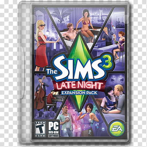 Game Icons , The Sims  Late Night transparent background PNG clipart