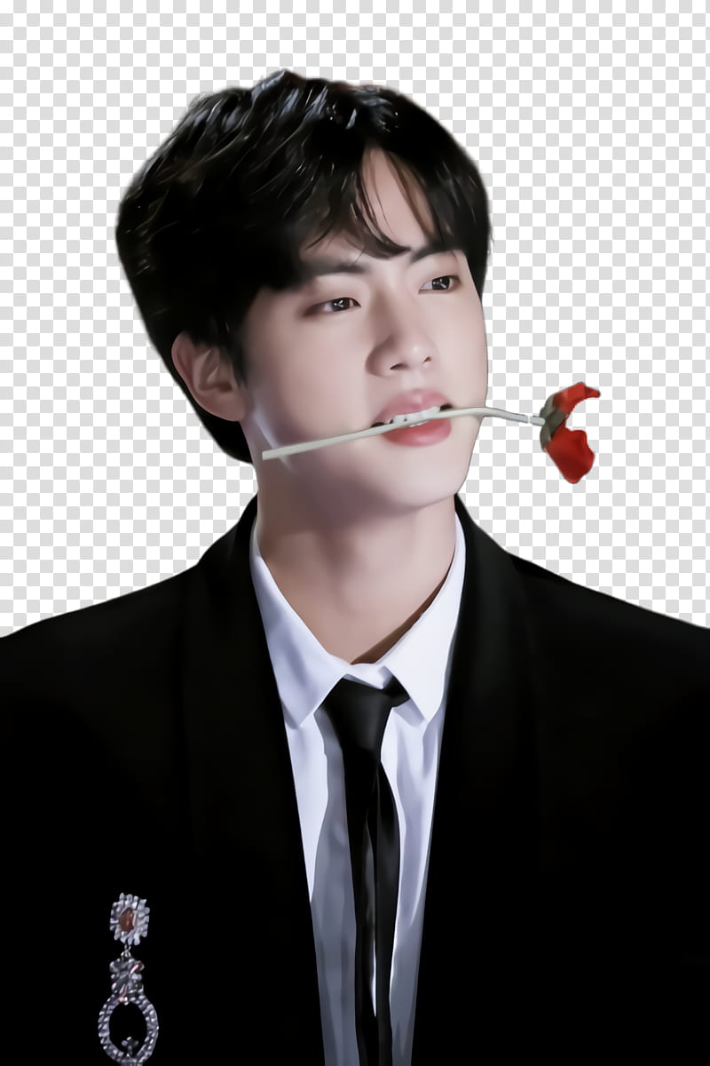 Bts, Jin, Microphone, Professional, Chairperson, Good Faith, Mutual Aid, Necktie transparent background PNG clipart