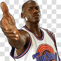 Space Jam Michael Jordan transparent background PNG clipart