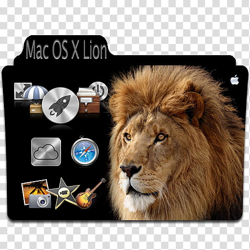 Mac OS X Lion v, Lion icon transparent background PNG clipart