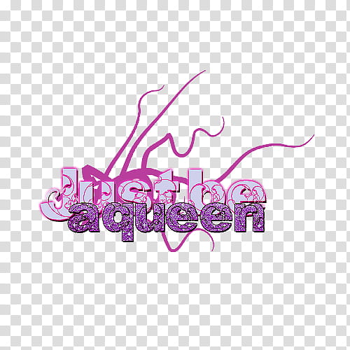Super de recursos, pink and purple just be a queen text illustration transparent background PNG clipart