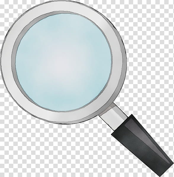 Magnifying glass, Watercolor, Paint, Wet Ink, Mirror, Aqua, Makeup Mirror, Magnifier transparent background PNG clipart