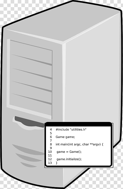 Cartoon Computer, Computer Servers, Source Code, Computer Software, Web Server, Git, Apache Subversion, Data transparent background PNG clipart