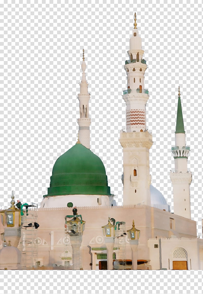 Mosque, Watercolor, Paint, Wet Ink, Landmark, Place Of Worship, Dome, Khanqah transparent background PNG clipart