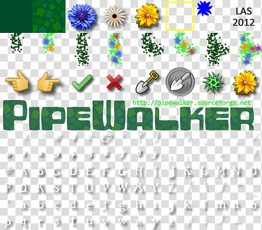 Pipewalker FLOWERS theme for    or newer, pipewalker sign transparent background PNG clipart