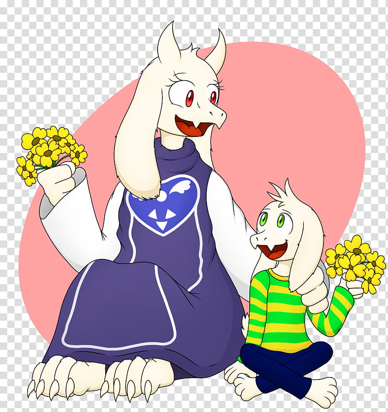 Goat Mother and Son transparent background PNG clipart