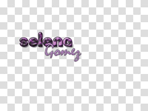 Texto Selena Gomez transparent background PNG clipart thumbnail