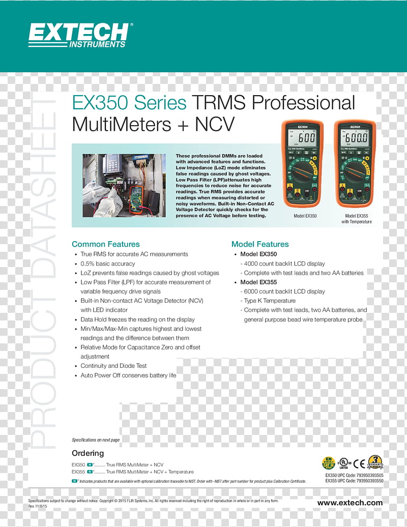 Brochure, True Rms Converter, Multimeter, Voltmeter, Digital Data, Mouser Electronics, Root Mean Square, Electric Potential Difference transparent background PNG clipart