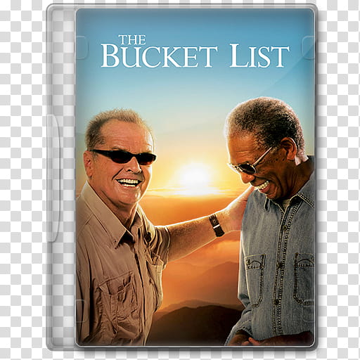 DVD Icon , The Bucket List (), The Bucket List case transparent background PNG clipart