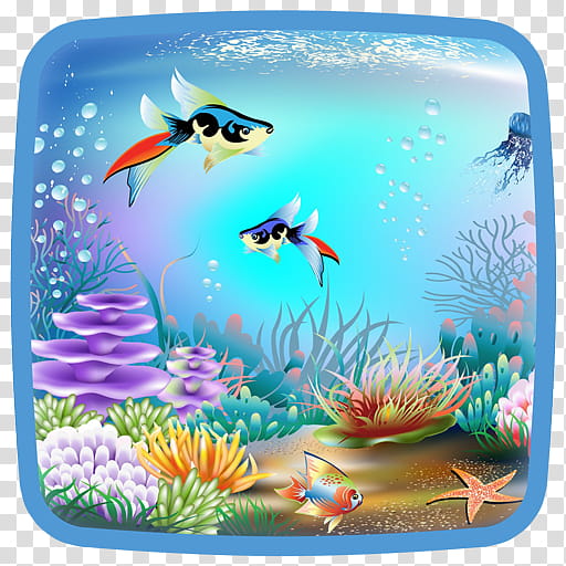 Aquarium Landscape Sticker Poster Fish Tank 3D Background Painting Sticker  PVC Double-sided Ocean Sea Plants Backdrop Decor - AliExpress