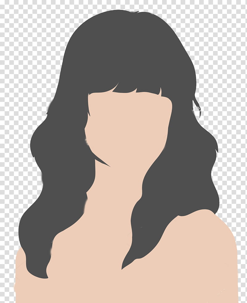Hair, Silhouette, grapher, Croquis, Videography, Female, Face, Head transparent background PNG clipart