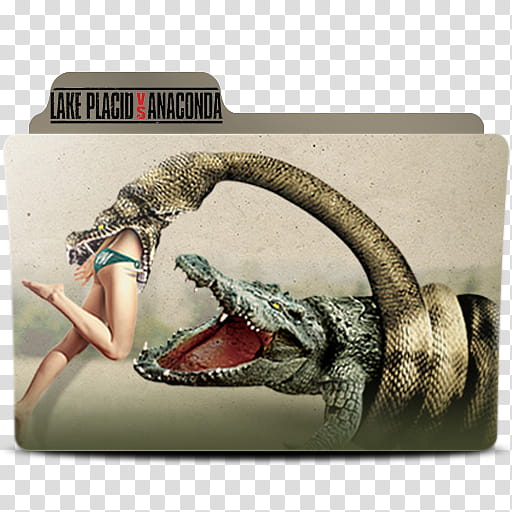 Lake Placid Vs Anaconda Folder Icon, Lake Placid Vs Anaconda transparent background PNG clipart