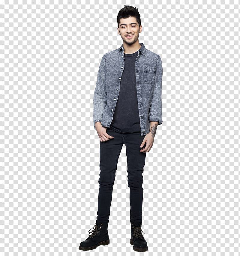 One Direction, man standing with right hand in pocket transparent background PNG clipart