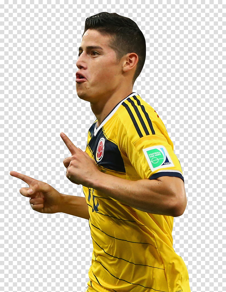 JAMES RODRIGUEZ transparent background PNG clipart