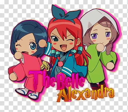 inazuma eleven Logo TheBelle Alexandra  transparent background PNG clipart