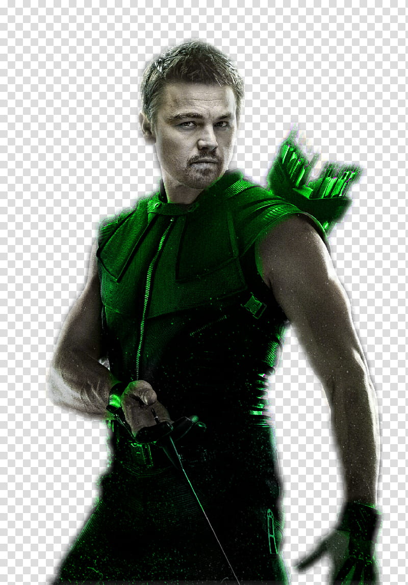 Green Arrow Leonardo DiCaprio Render  transparent background PNG clipart