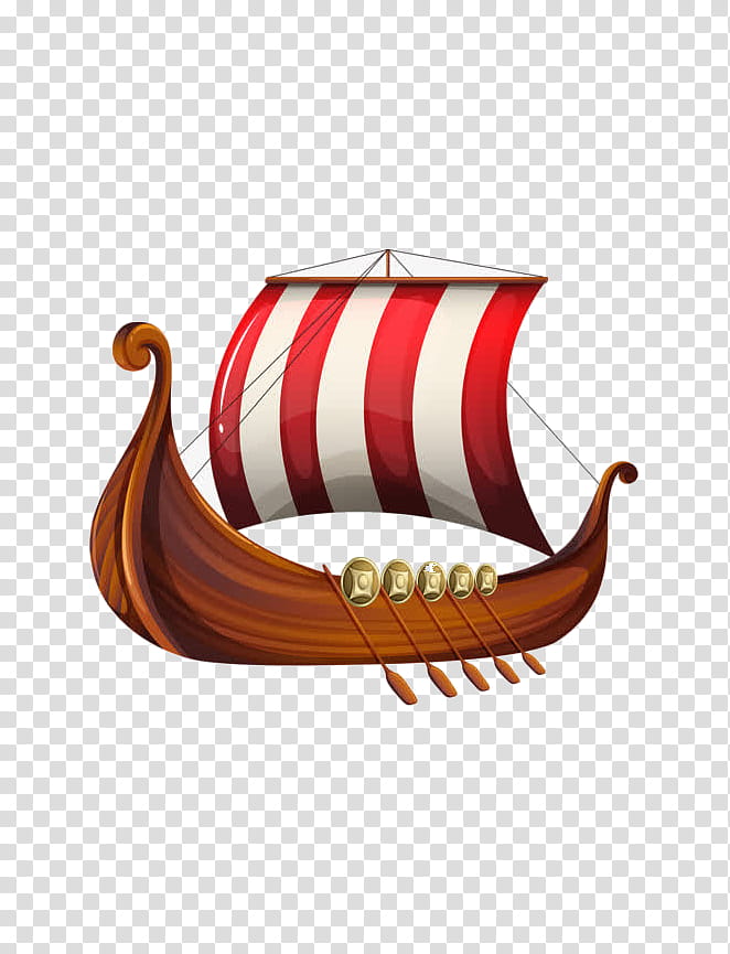 Boat, Vikings, Viking Ships, Longship, Watercraft, Galley, Vehicle, Sailboat transparent background PNG clipart