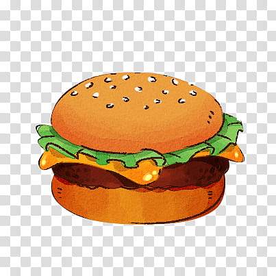 , cheeseburger transparent background PNG clipart