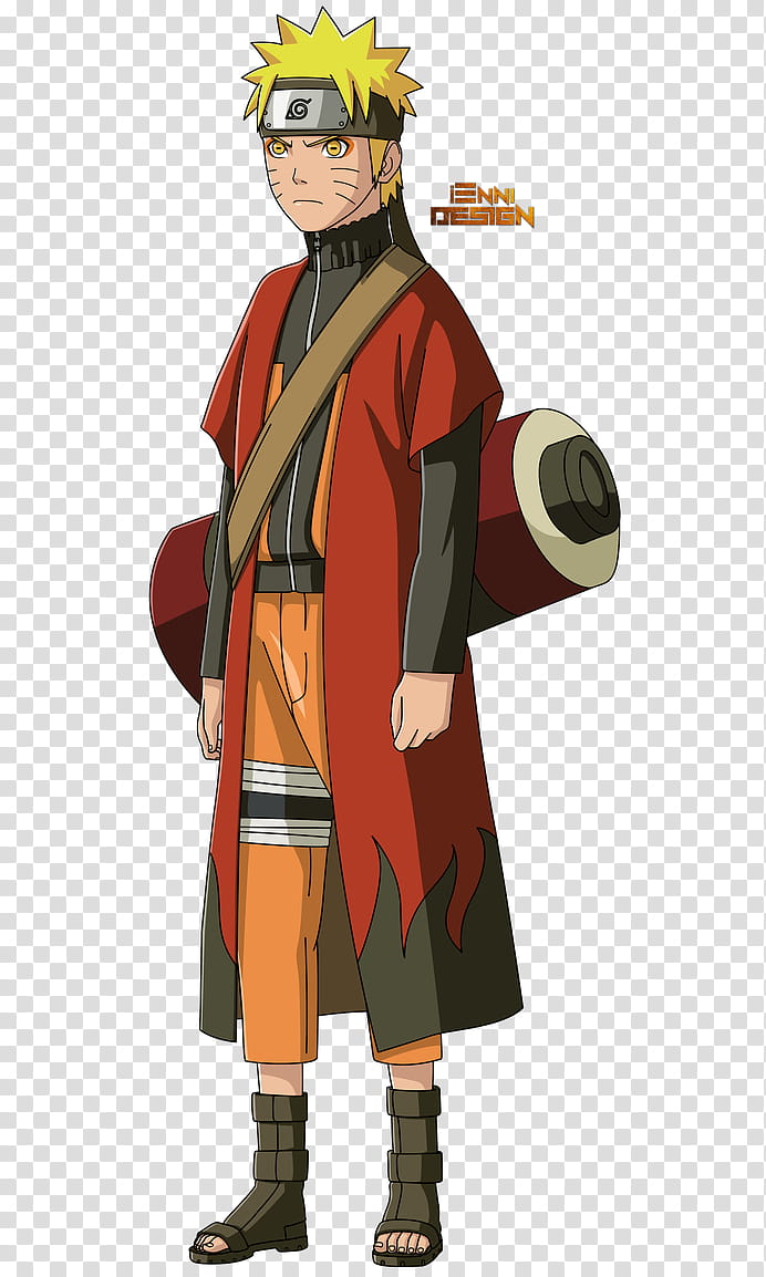 Naruto Shippuden|Naruto Uzumaki (Sage Mode) transparent background PNG clipart