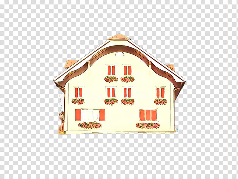 Christmas decoration, House, Cottage, Facade, Home, Gingerbread, Gingerbread House, Building transparent background PNG clipart