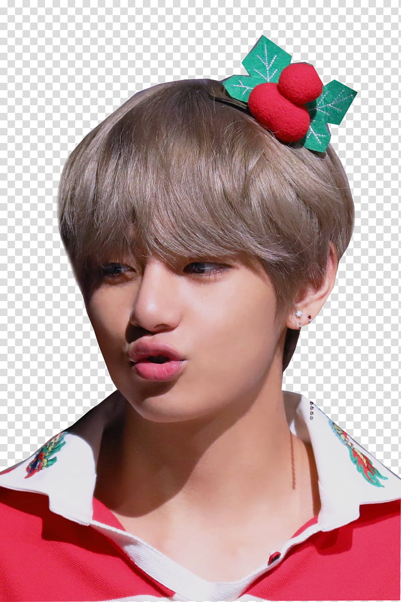 Tae Hyung BTS transparent background PNG clipart