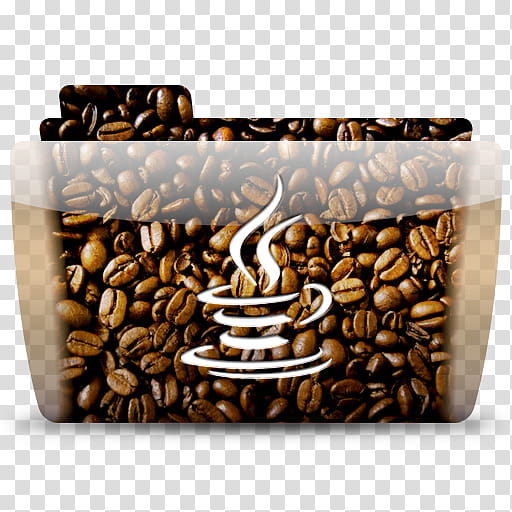 Colorflow   sa Java, coffee bean folder icon transparent background PNG clipart