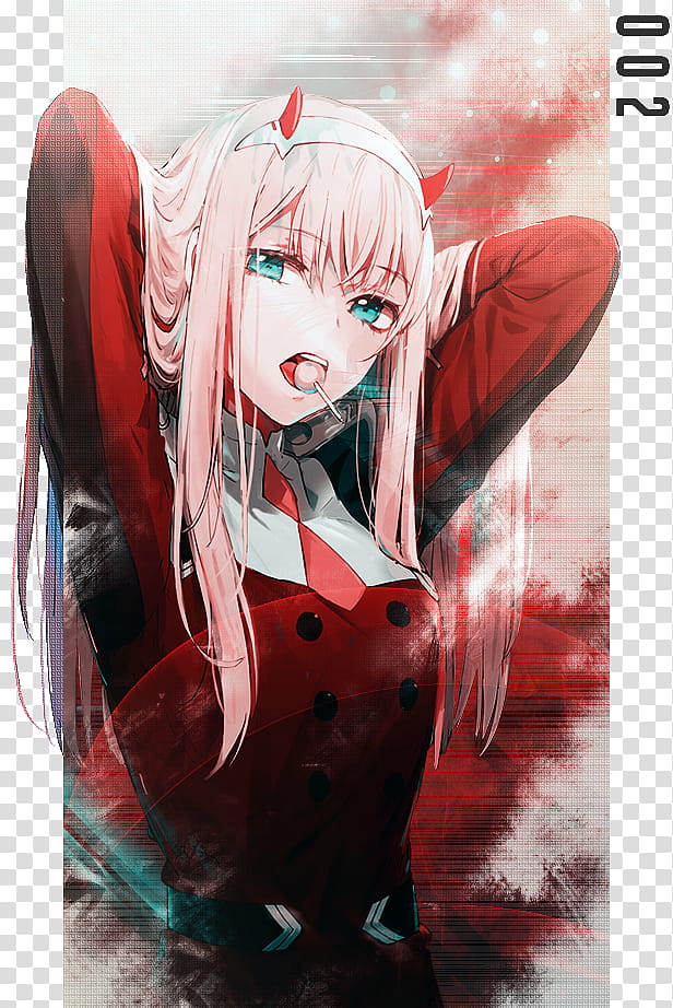 Darling in the FranXX Banner transparent background PNG clipart