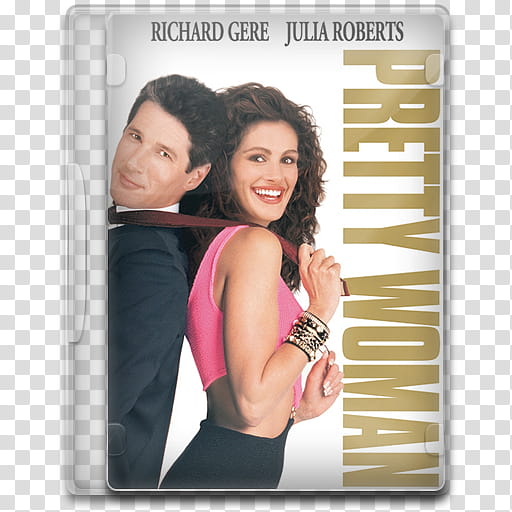 Movie Icon , Pretty Woman, Pretty Woman DVD case transparent background PNG clipart