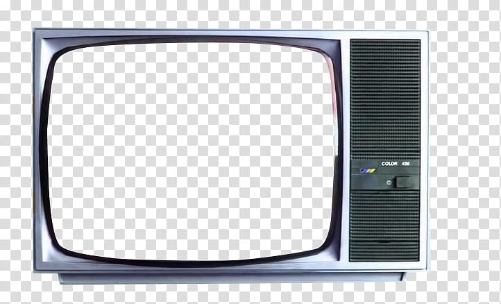 grey CRT TV transparent background PNG clipart