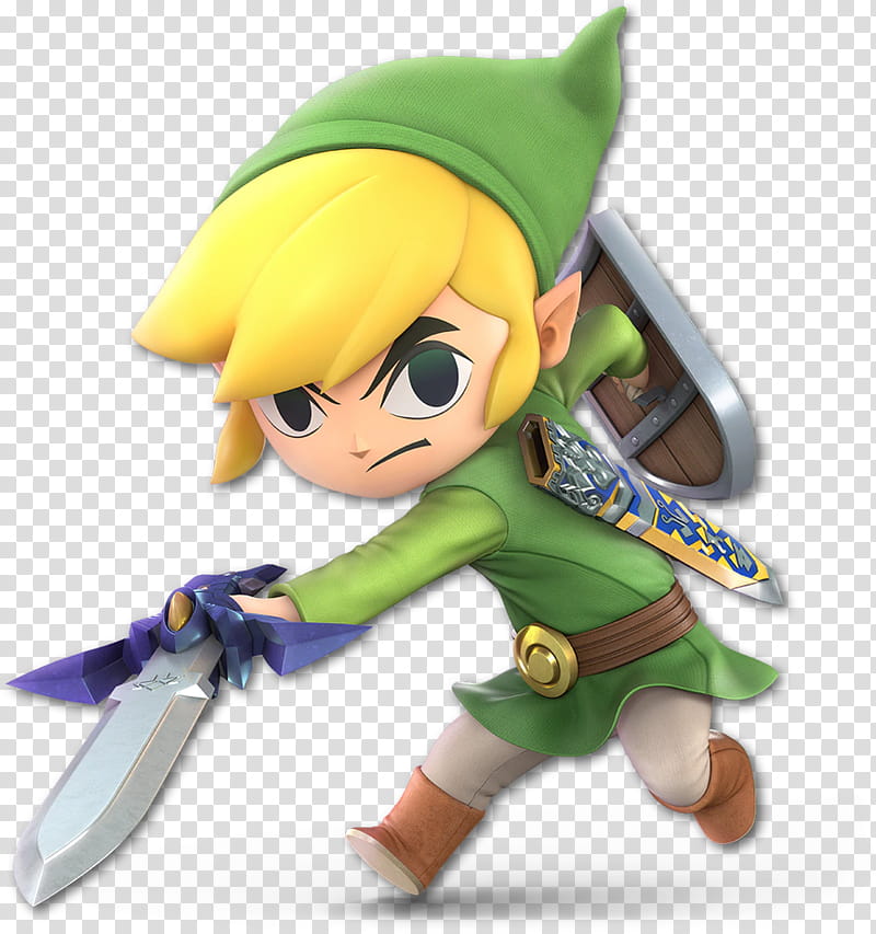 Super Smash Bros Ultimate Toon Link transparent background PNG clipart