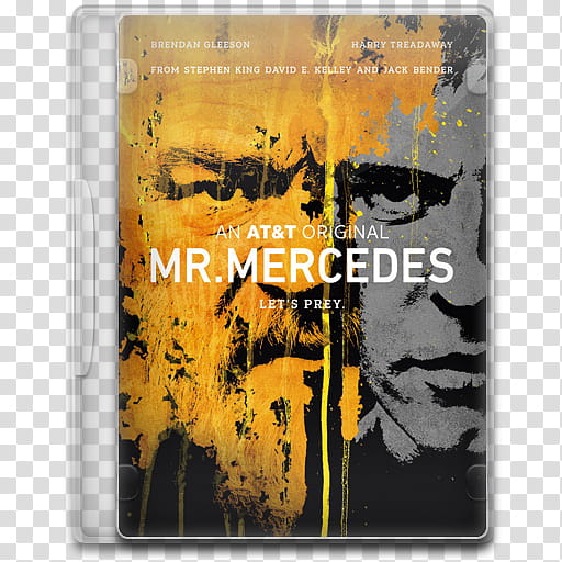TV Show Icon , Mr Mercedes, Mr. Mercedes DVD case transparent background PNG clipart