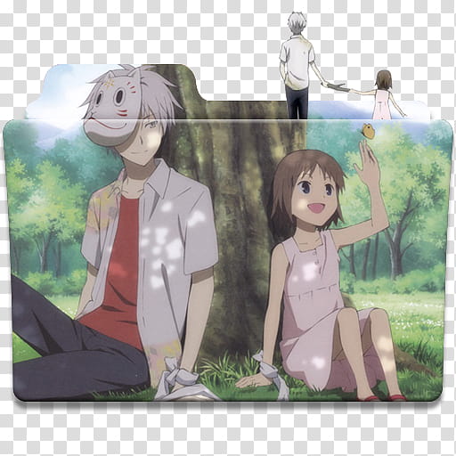 Anime Icon , hotarubi no mori e, Anime file icon transparent background PNG clipart