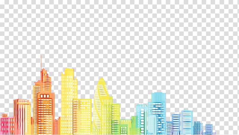 Skyline City, Watercolor, Paint, Wet Ink, Skyscraper, Energy, Stichting Metropolis M, Cityscape transparent background PNG clipart