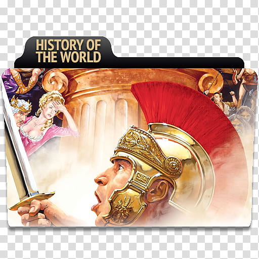 Epic  Movie Folder Icon Vol , History of The World transparent background PNG clipart