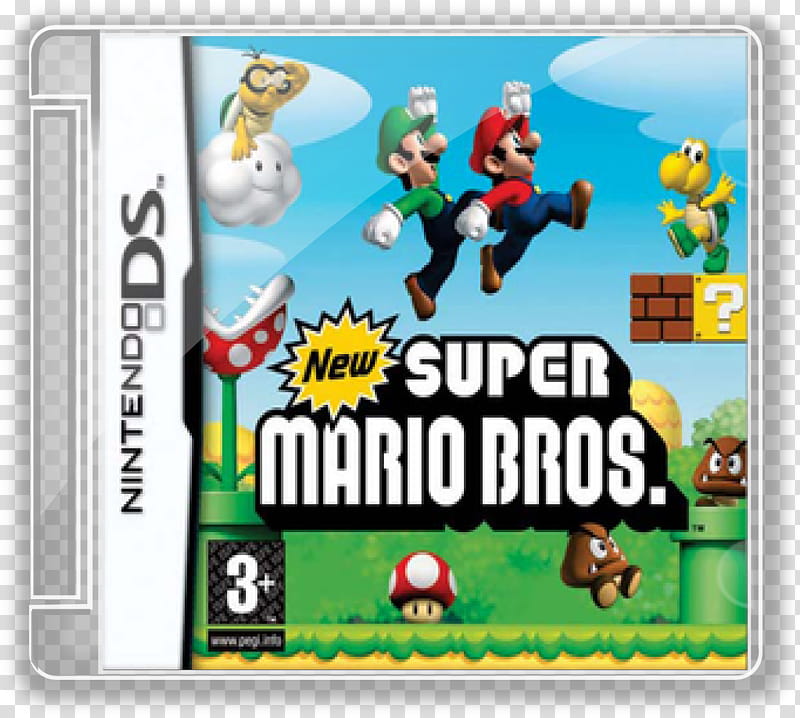 Super Mario Jewel Case, New Super Mario Bros transparent background PNG clipart