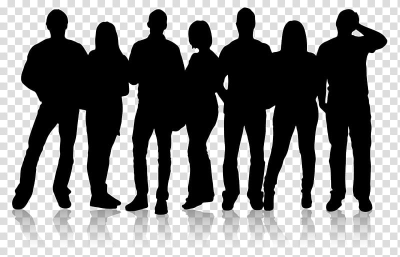 Group Of People, Silhouette, Document, Cartoon, Person, Presentation, Social Group, Crowd transparent background PNG clipart