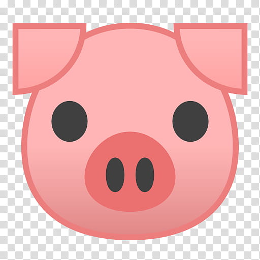 Smiley Face, Emoji, Pig, Emoticon, Apple Color Emoji, Noto Fonts, Pink, Snout transparent background PNG clipart